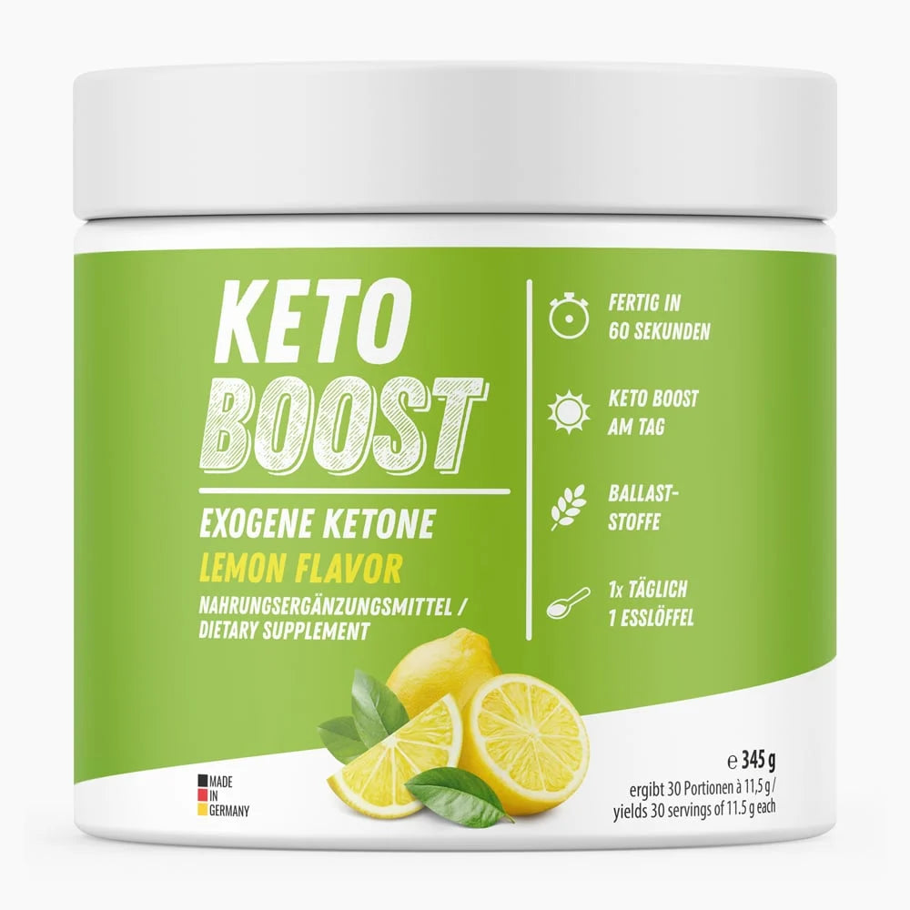 KETO BOOST – Exogene Ketone Pulver (345 g)