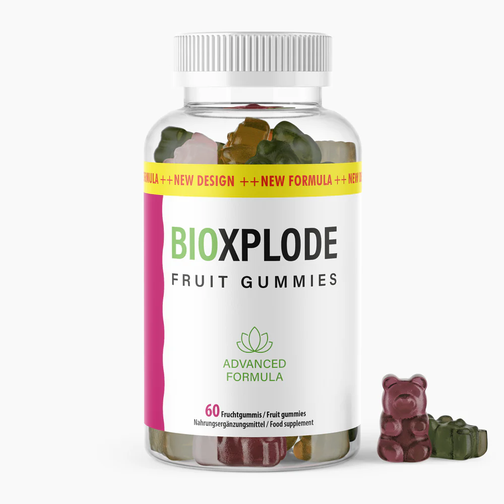 BIOXPLODE Fruchtgummis (60 Stück)