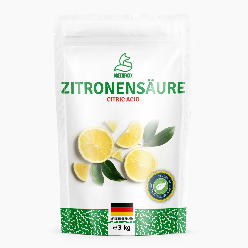 GREENFOXX Zitronensäure (3 kg)