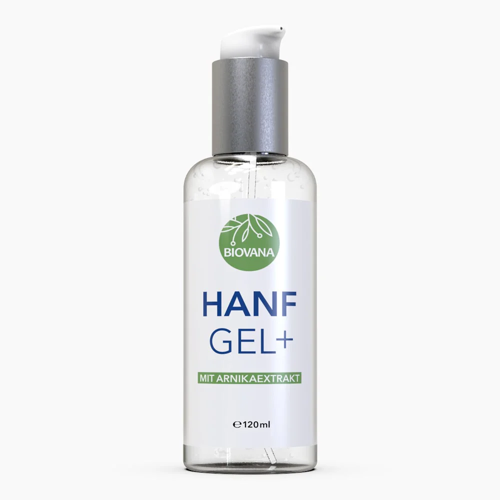 BIOVANA Hanf Gel PLUS - mit Arnikaextrakt (120 ml)