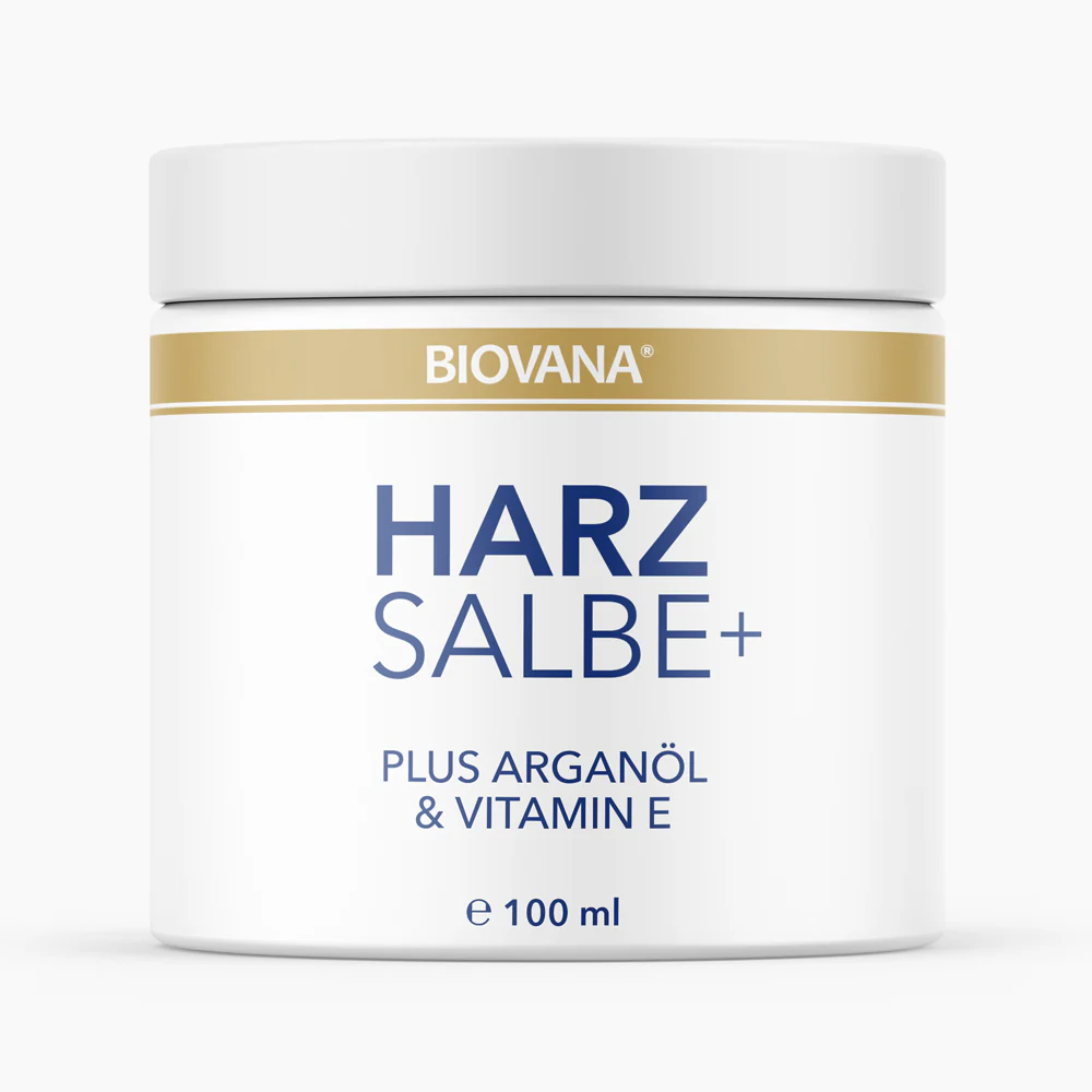 BIOVANA Harzsalbe PLUS – mit Arganöl & Vitamin E (100 ml)